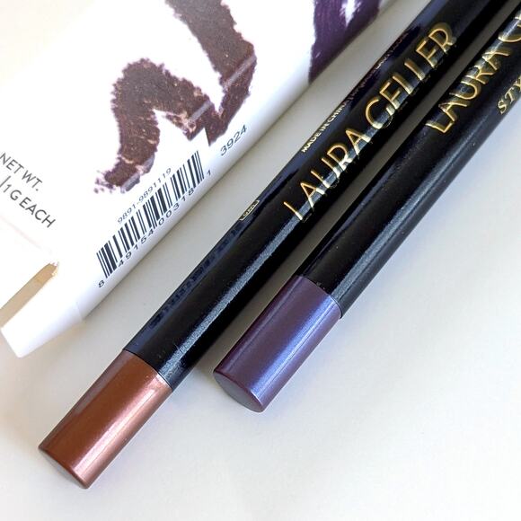 Laura Geller StyleEYES Liner Duo Royal Plum & Warm Cocoa (full size) - Picture 2 of 3